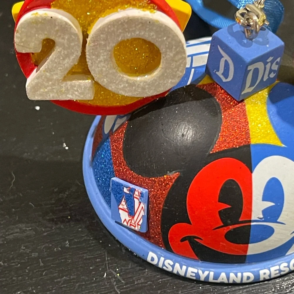 2021 Disneyland Christmas Holiday Icon Ear Hat Ornament - Picture 7 of 7